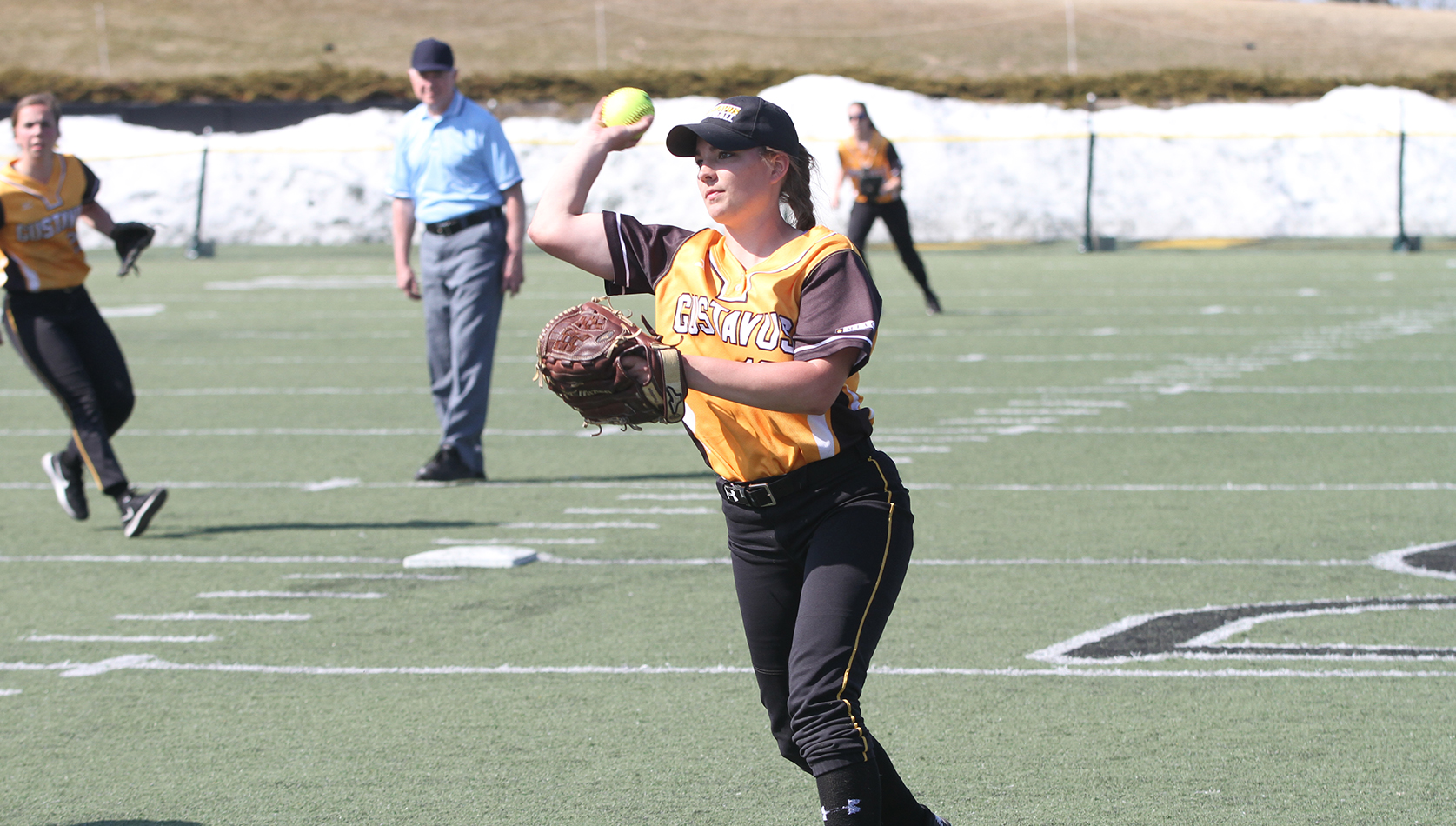 Gustie Bats Kept In Check By St. Kate’s