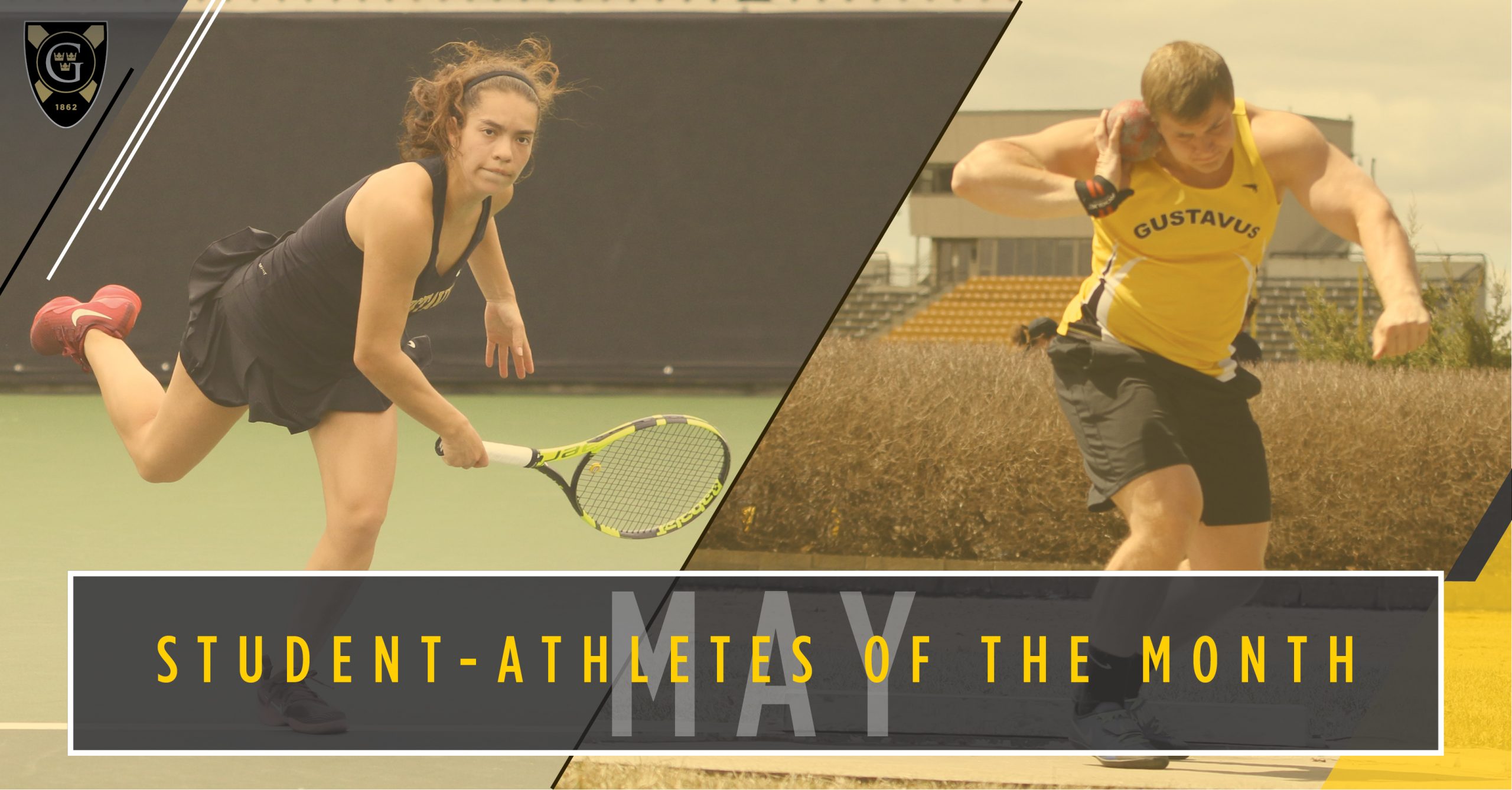 Hartmann, Hensch Named May Student-Athletes Of The Month