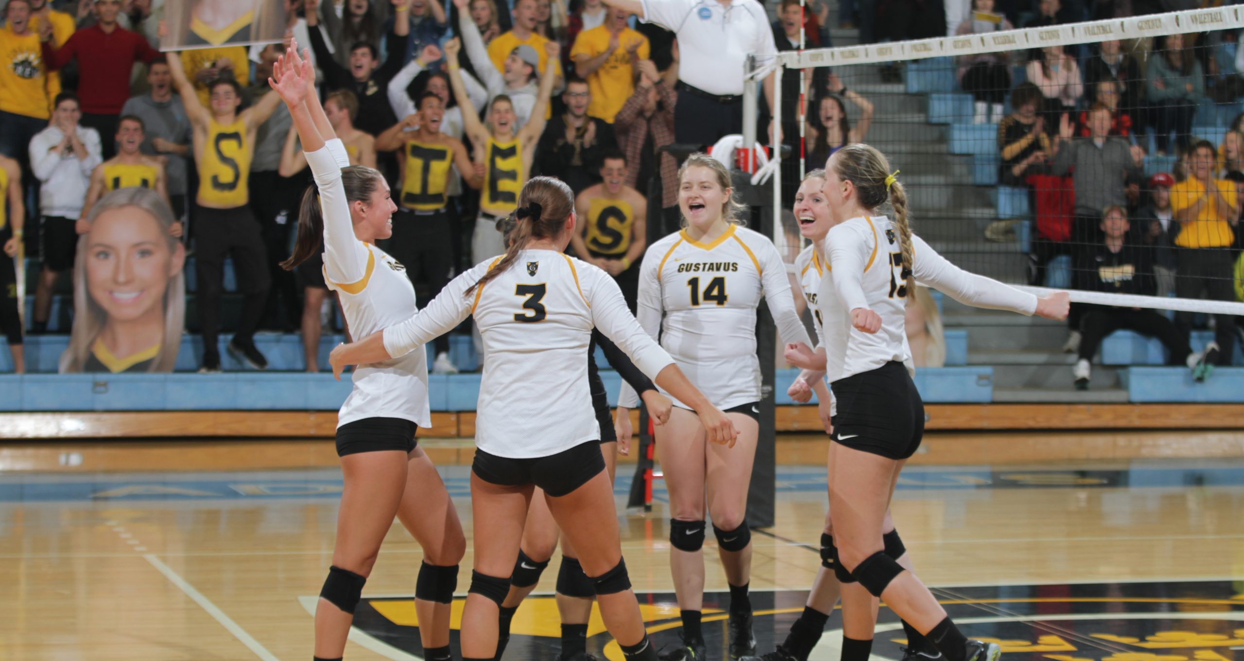 Volleyball Comes Back to Beat Augsburg in Five Sets, Advances to MIAC Title Match