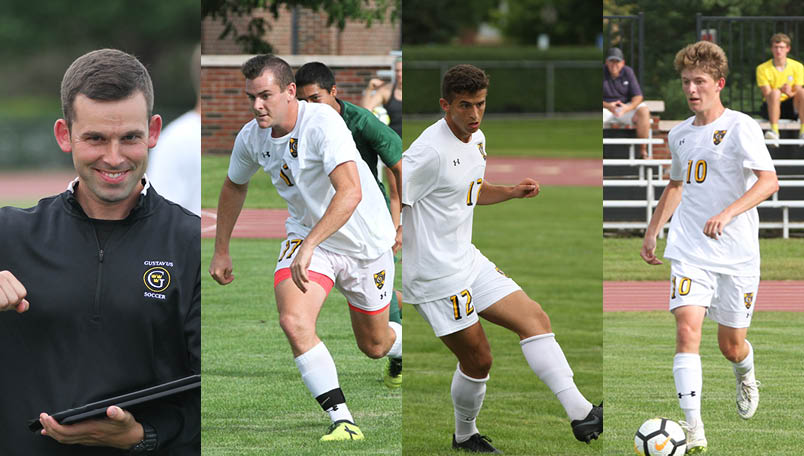 Three Gusties Earn Men’s Soccer All-MIAC, Flintham Coach of the Year