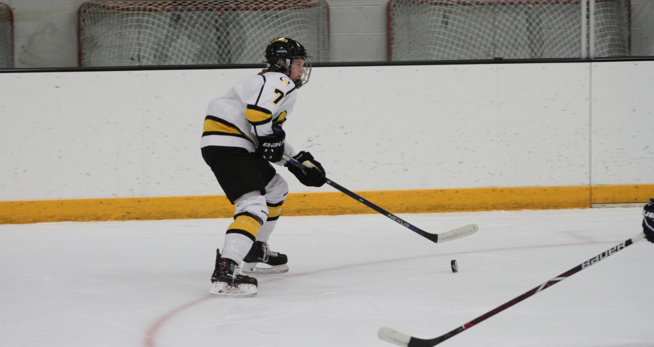 Women’s Hockey Falls to No. 5 UW-River Falls 2-1