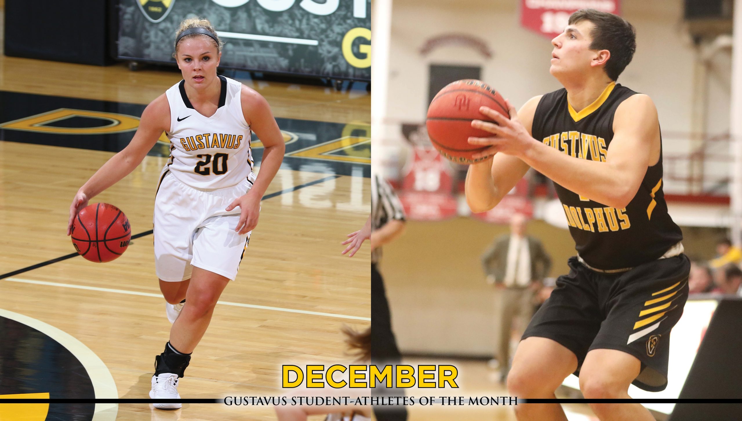 Lee, Malo Named December Athletes of the Month