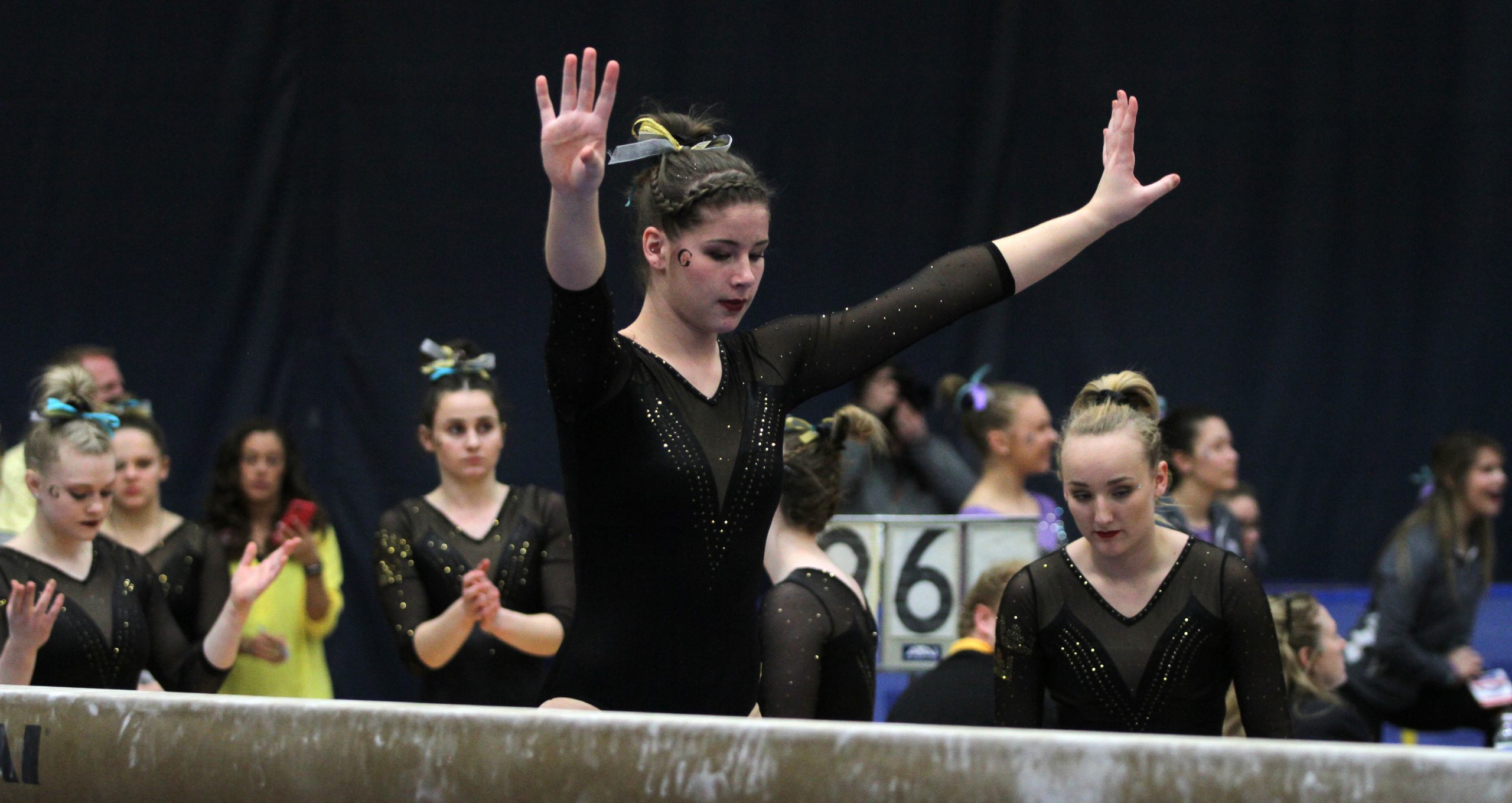 Gymnastics Drops Dual Meet at UW-Oshkosh