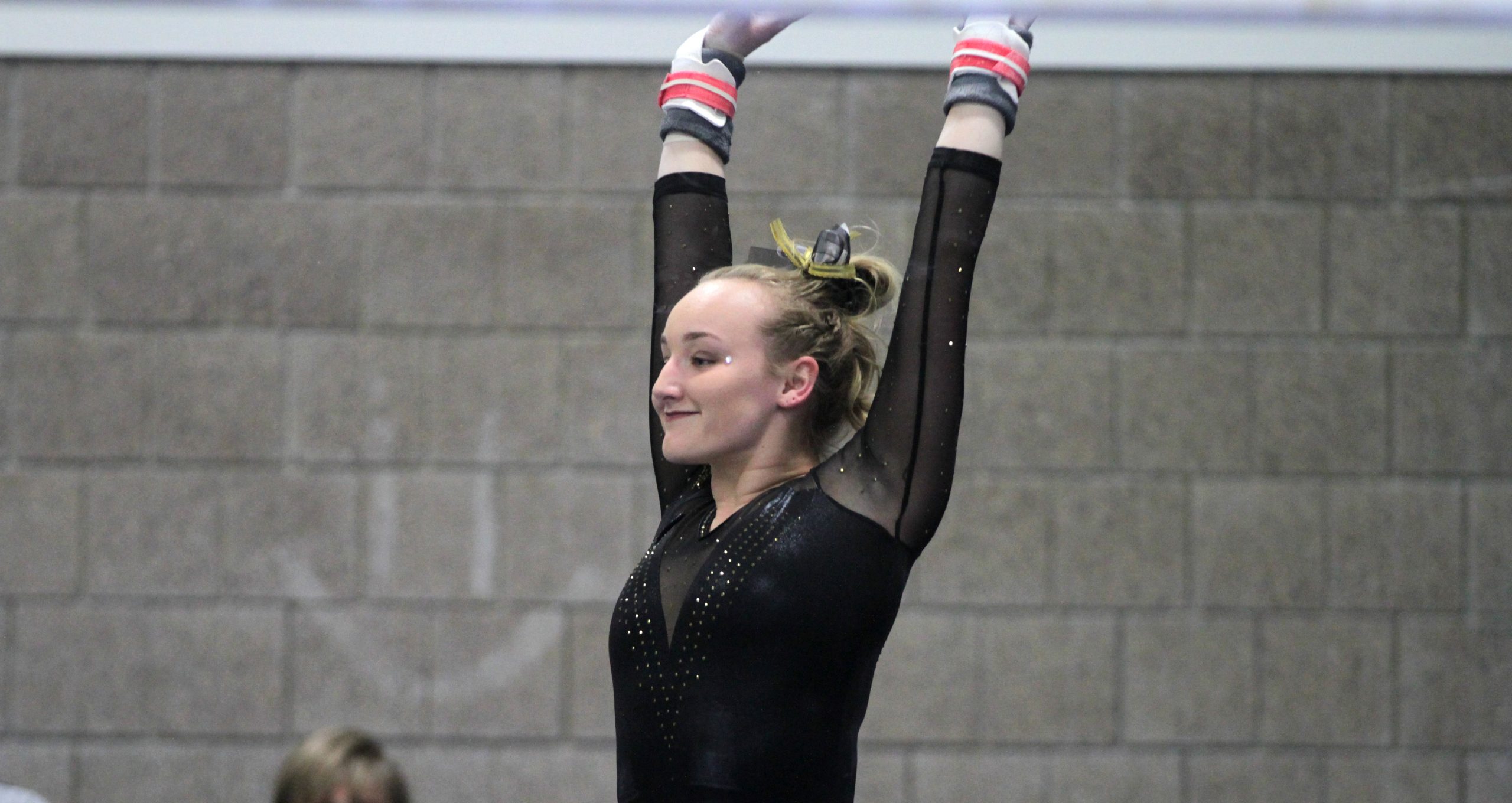 Gymnastics Posts Season-High 183.825 at UW-Eau Claire