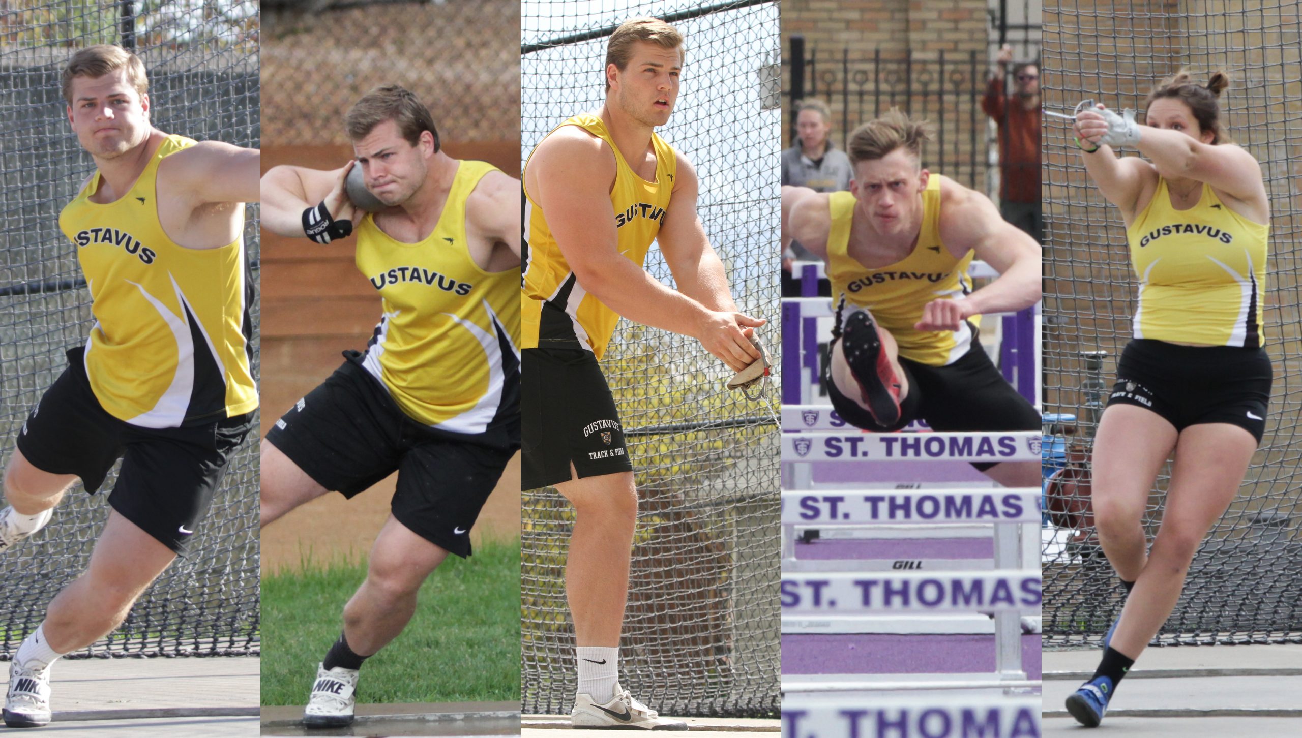 Three Gusties Set to Compete at NCAA Outdoor Championships