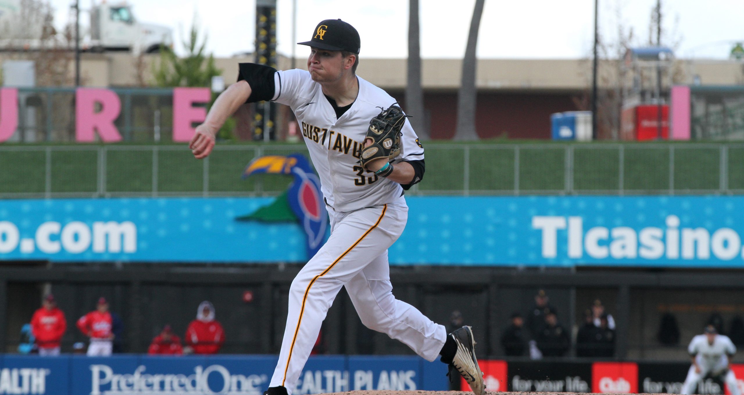 Stockwell Pitches Complete Game in 5-2 Playoff Win Over Saint Mary’s