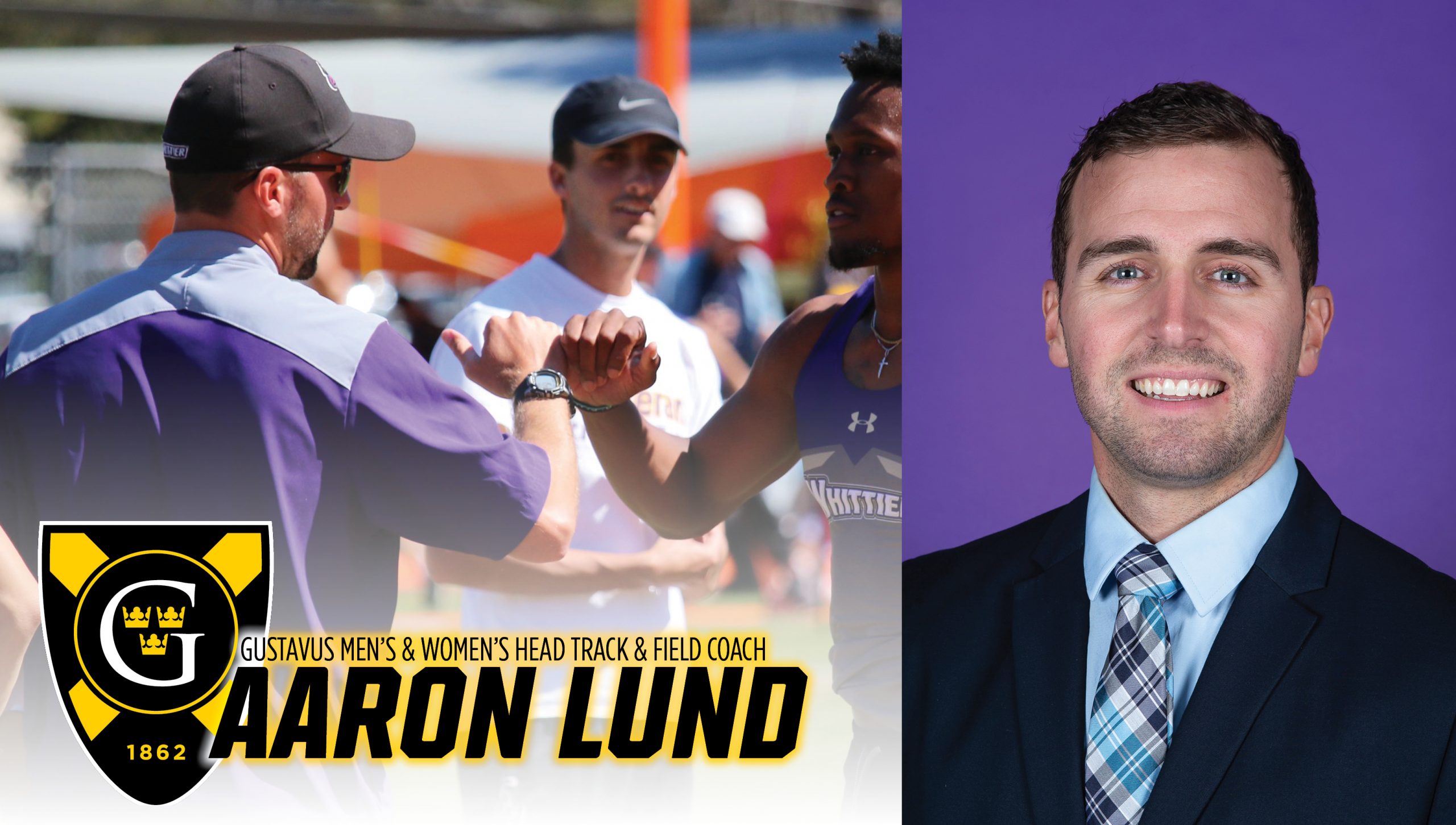 Aaron Lund Named Head Track & Field Coach at Gustavus Adolphus College