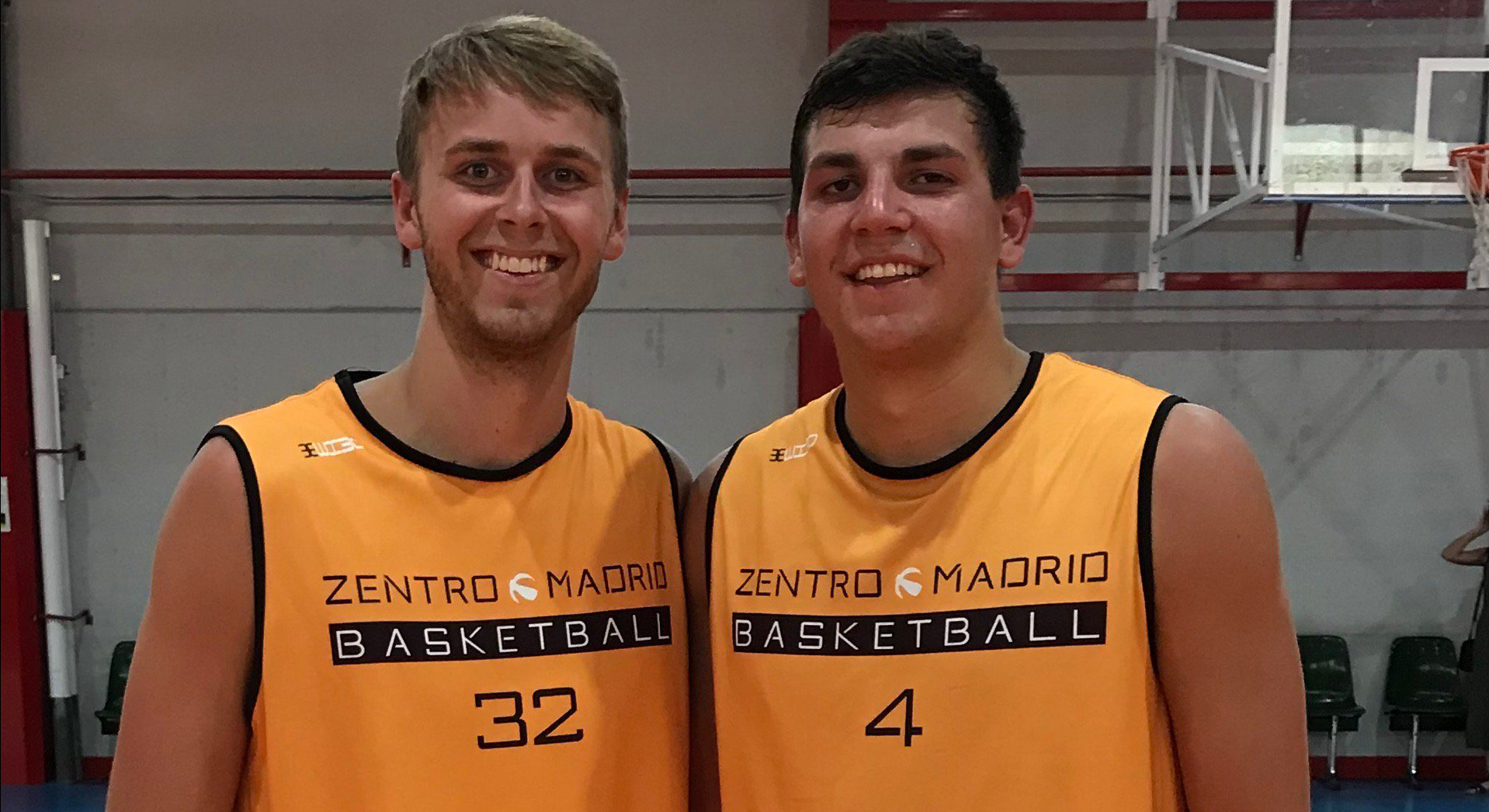 Pair of Men’s Basketball Players Compete in Spain