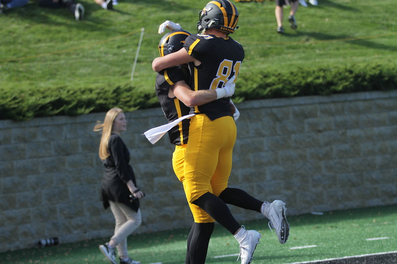 Football Rolls to 59-27 Win Over Augsburg