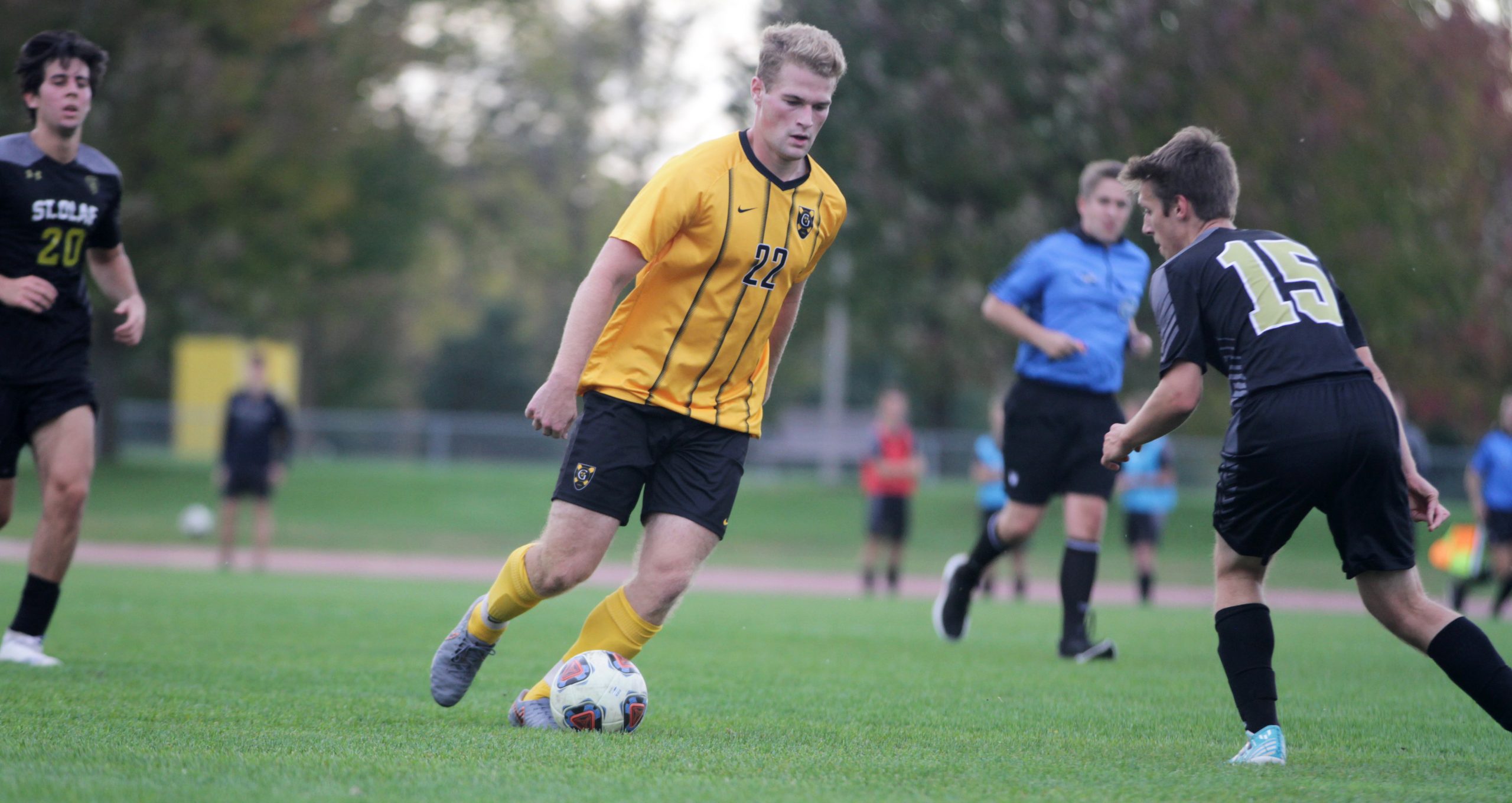 Men’s Soccer Blanks St. Olaf 1-0