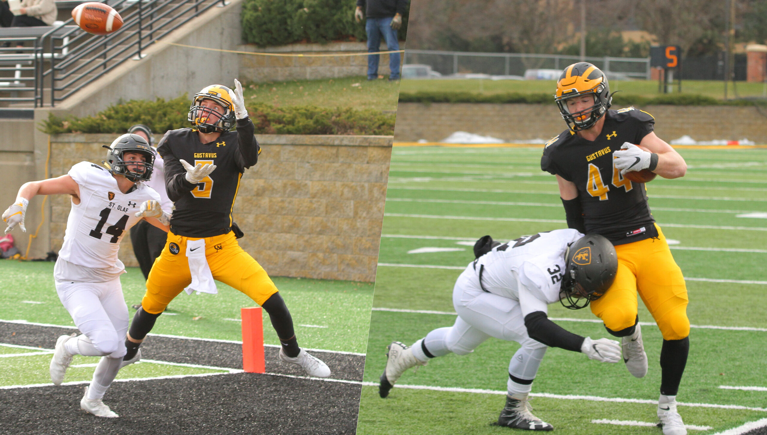 Finch, Panning Selected to D3football.com All-West Region Team