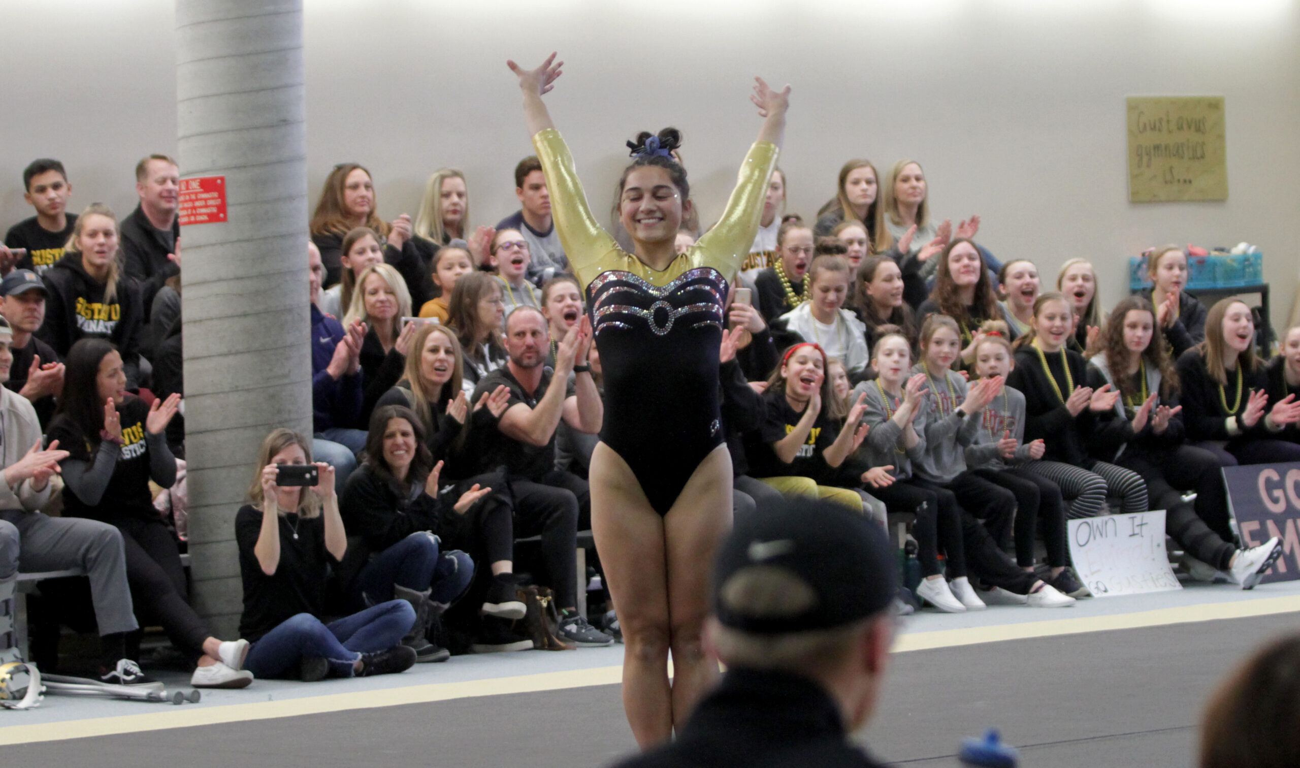 Gymanstics Scores 178.950 in Dual Meet Loss to UW-Oshkosh