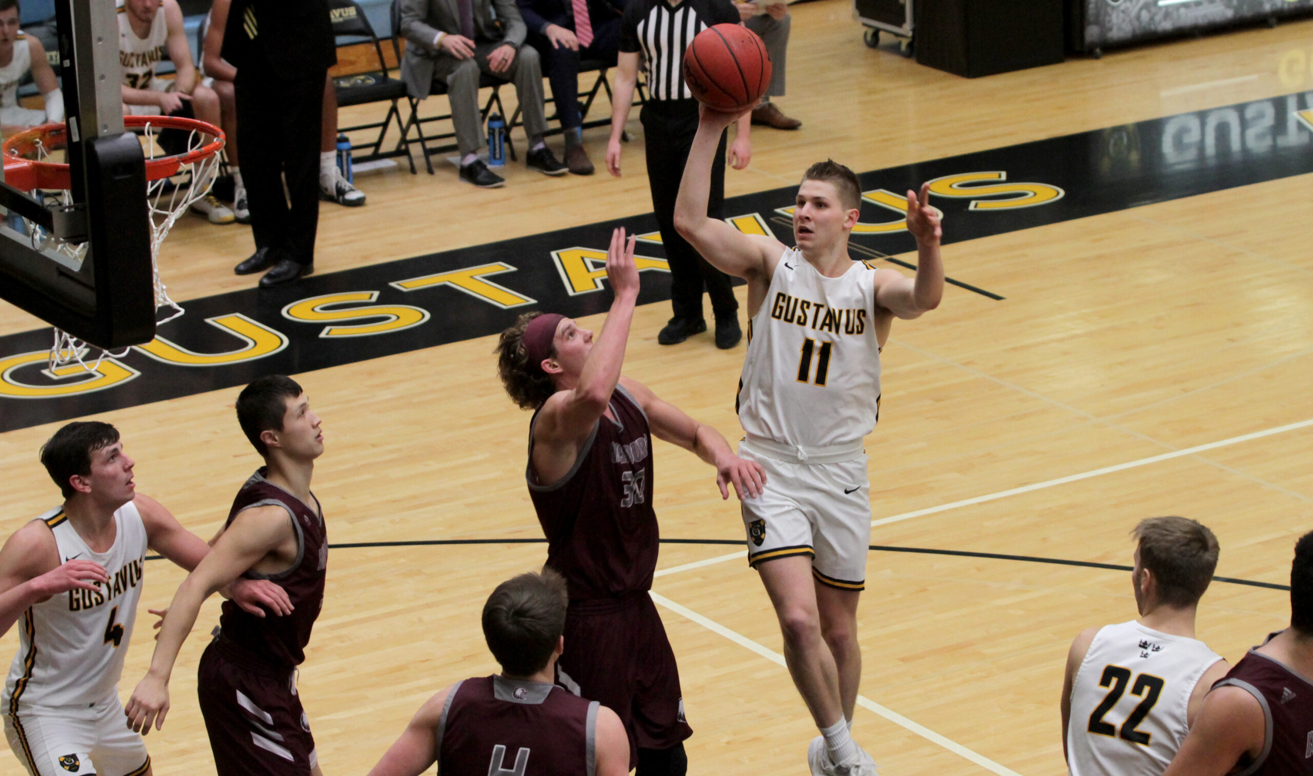 Men’s Basketball Ends Season with 96-77 Loss at Augsburg