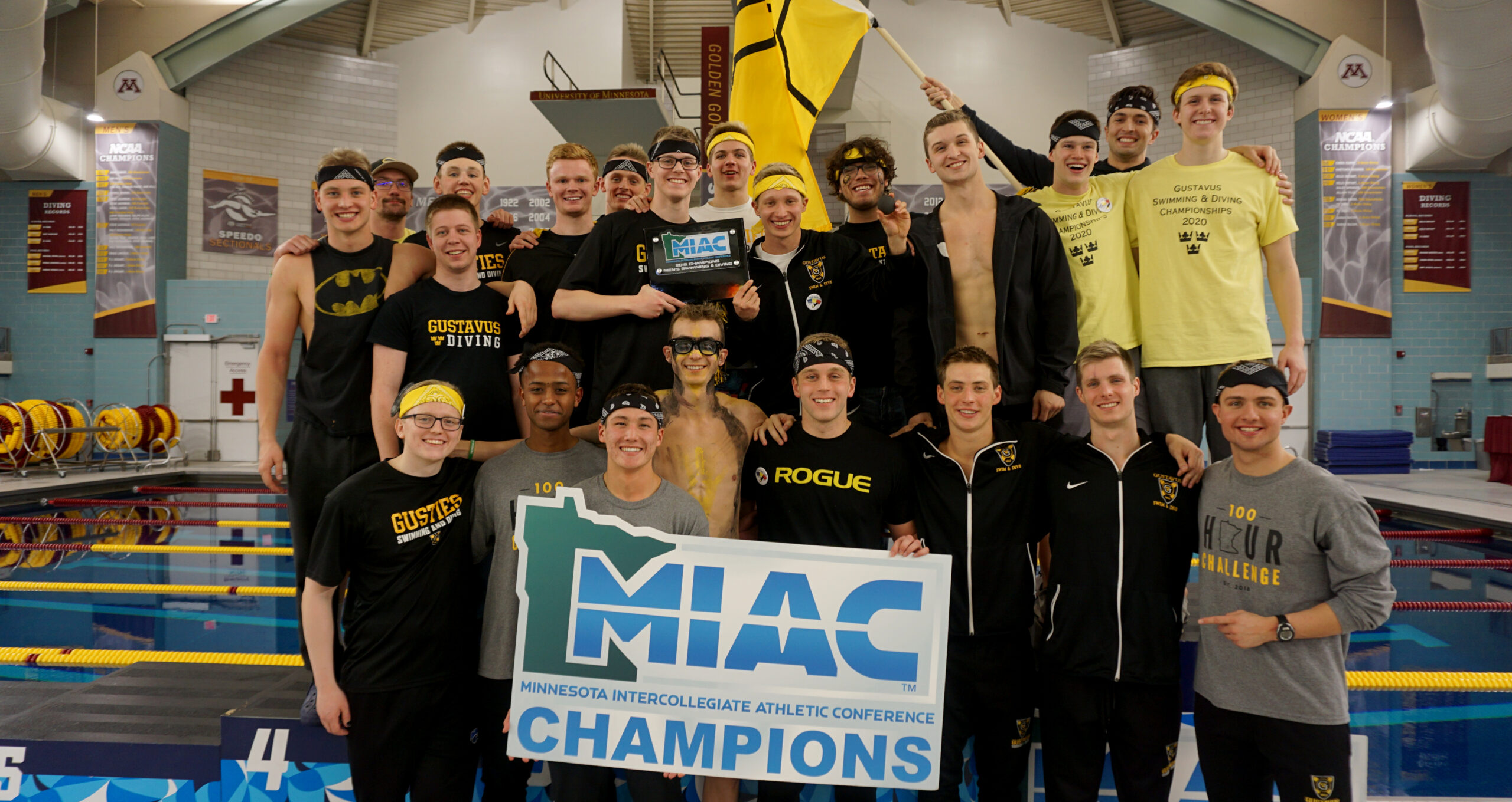 Men’s Swim & Dive Wins MIAC Championship, Women Take Third