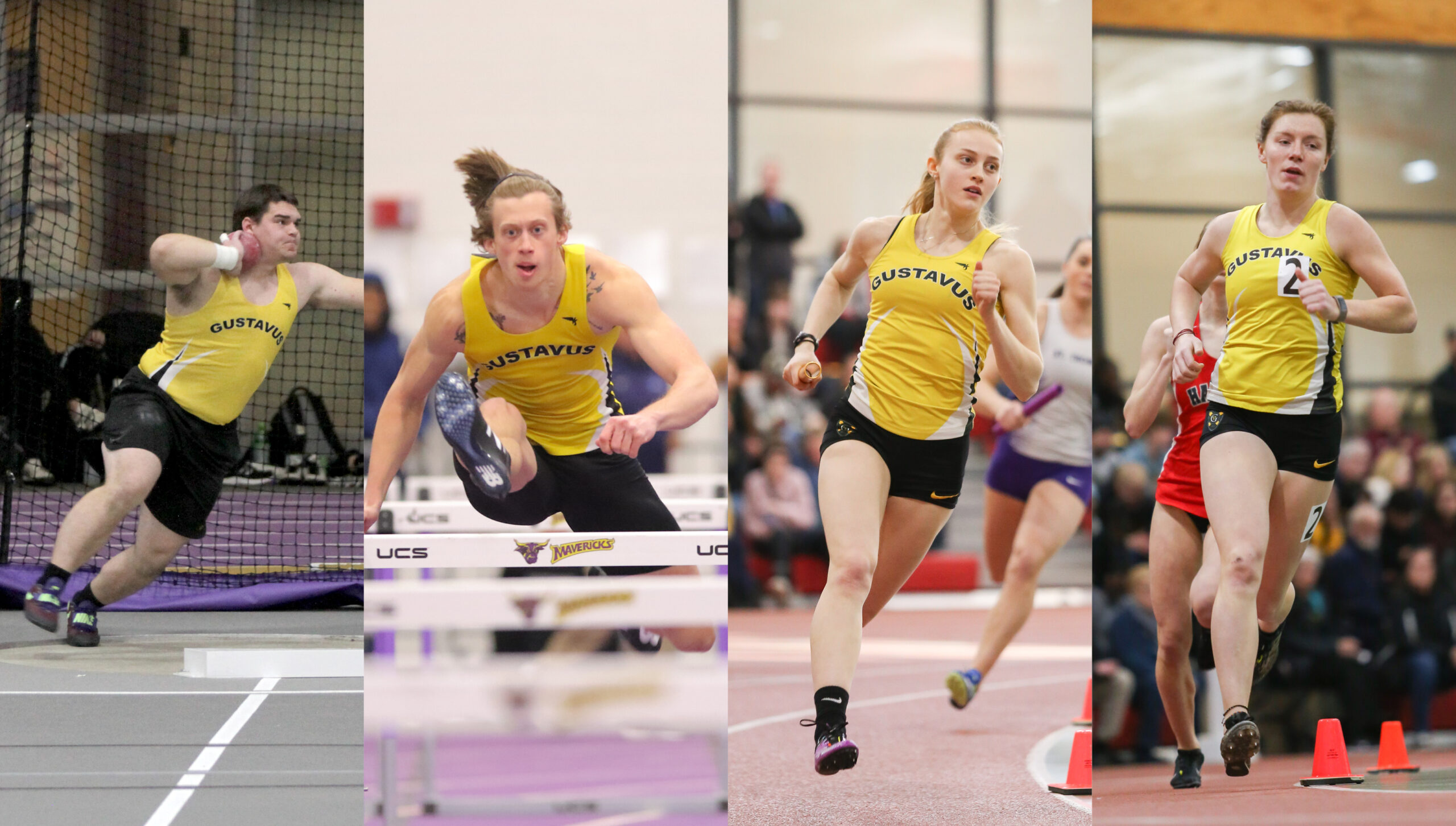 Four Gusties Earn USTFCCCA All-America Honors