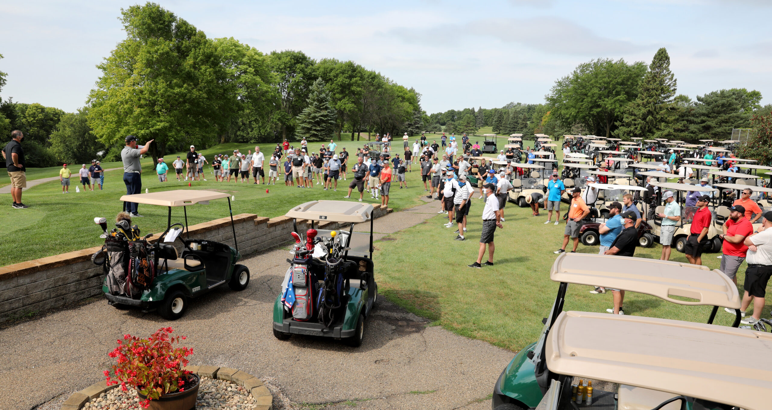 Football Welcomes Back Alumni and Friends for 30th Annual Golf Outing