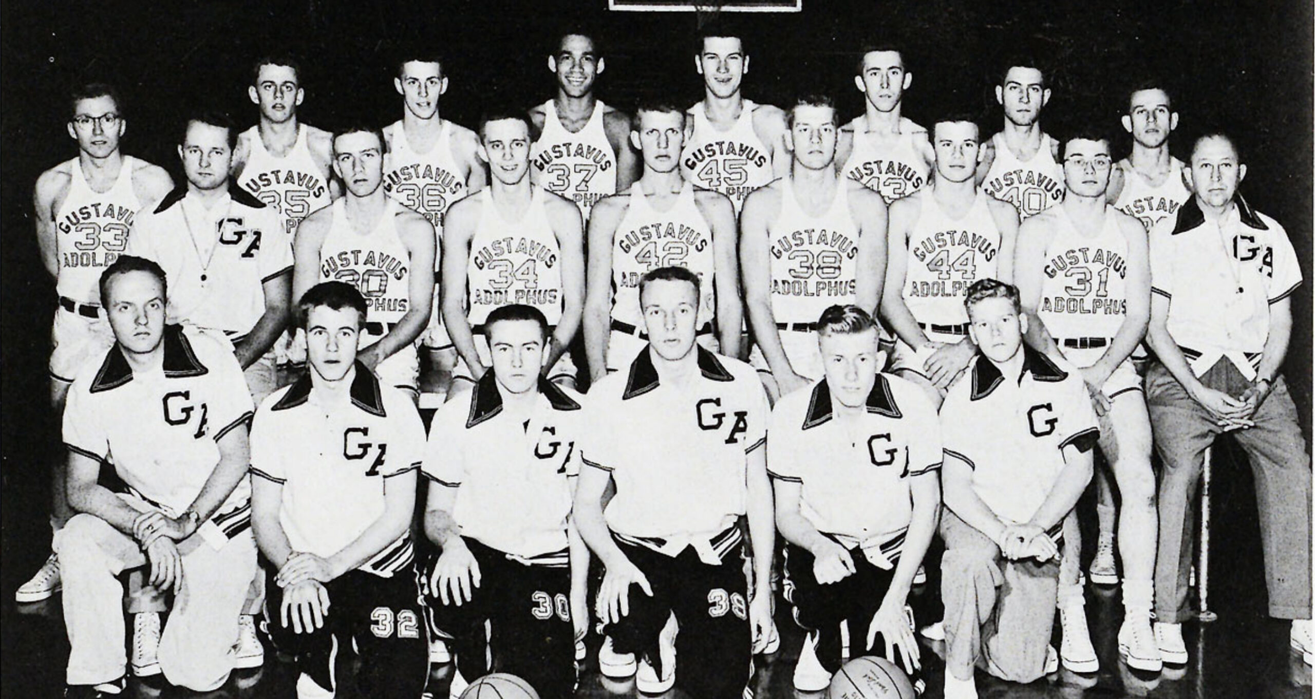 Hall of Famers Coached by a Hall of Famer; 1950s Golden Era of Gustie Men’s Hoops