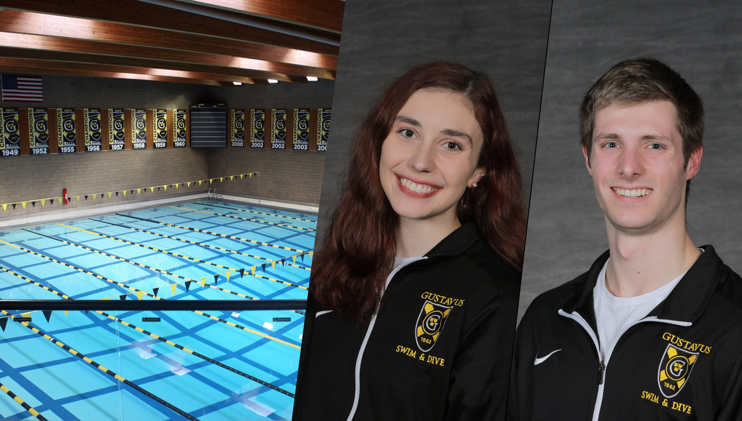 Hofstede, Larson Named MIAC Swimmers of the Week