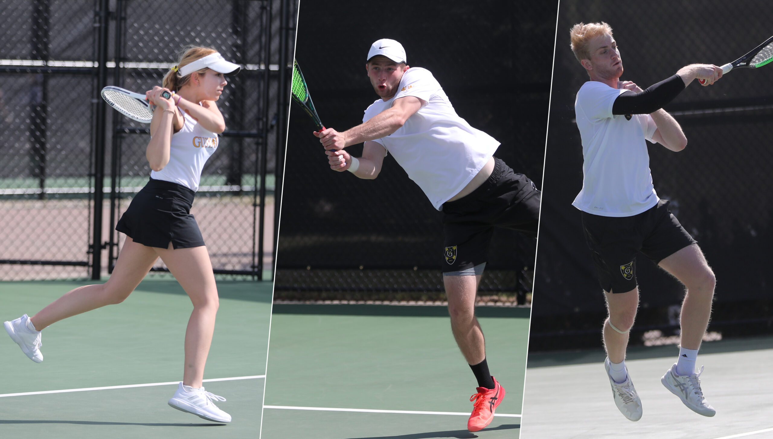 Three Gusties Selected to NCAA Singles and Doubles Championships