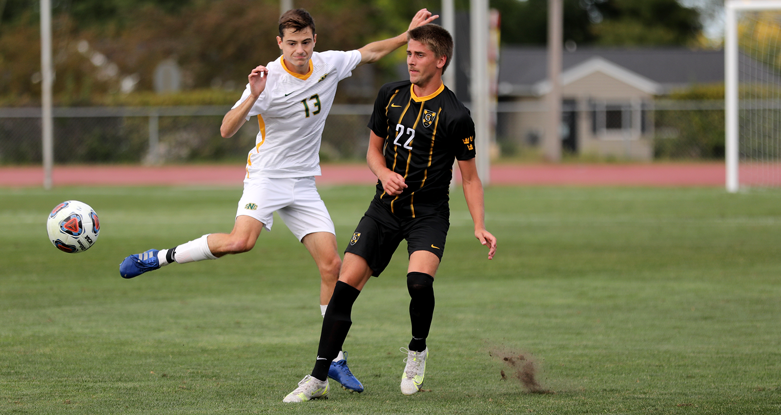 Men’s Soccer Wins 6-1 over St. Scholastica in Conference Opener