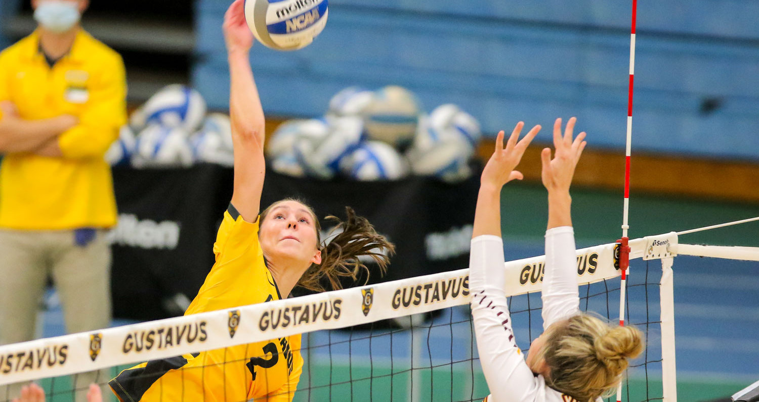 Volleyball Shuts Out Concordia, Holtan Impresses