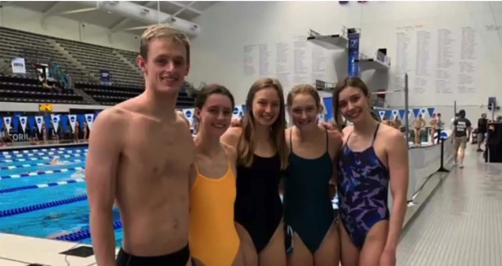 Gustie Swimmers Compete in Day One of NCAA Championships