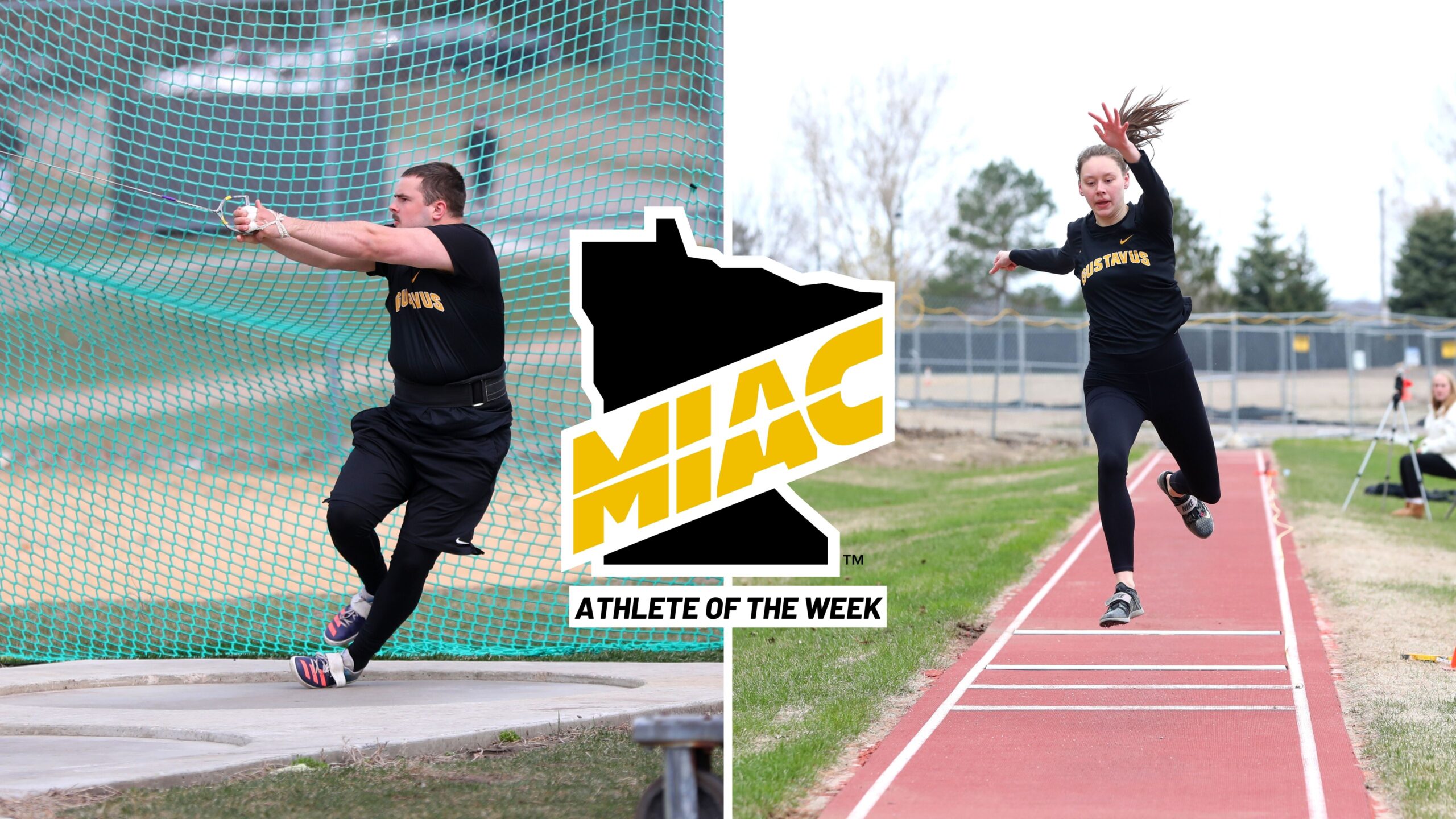 Beiswanger and Kes Named MIAC Outdoor Field Athletes of the Week